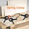 5Pcs Clamps for Woodworking Heavy Duty Clamps  Spring Clamps Metal Black Plastic Spring Clamp Clip Set Jaw Opening DIY Tool