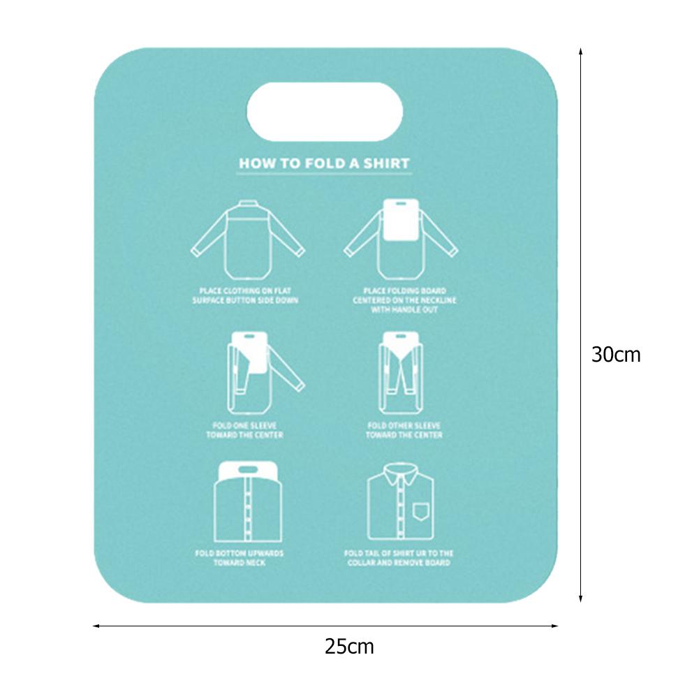 68cm/48cm Plastic Clothes Folding Board Durable Kids Laundry Folder Easy and Fast Shirt Folding Board Home Storage Tool for Kids