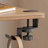 Clamp On Under Desk Headphone Stand Hanger Height Adjustable Multipurpose Organizer Headset Holder