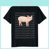 Premium Quality Mens Funny Oh My God Pig T-shirt With Comfortable Short Sleeves