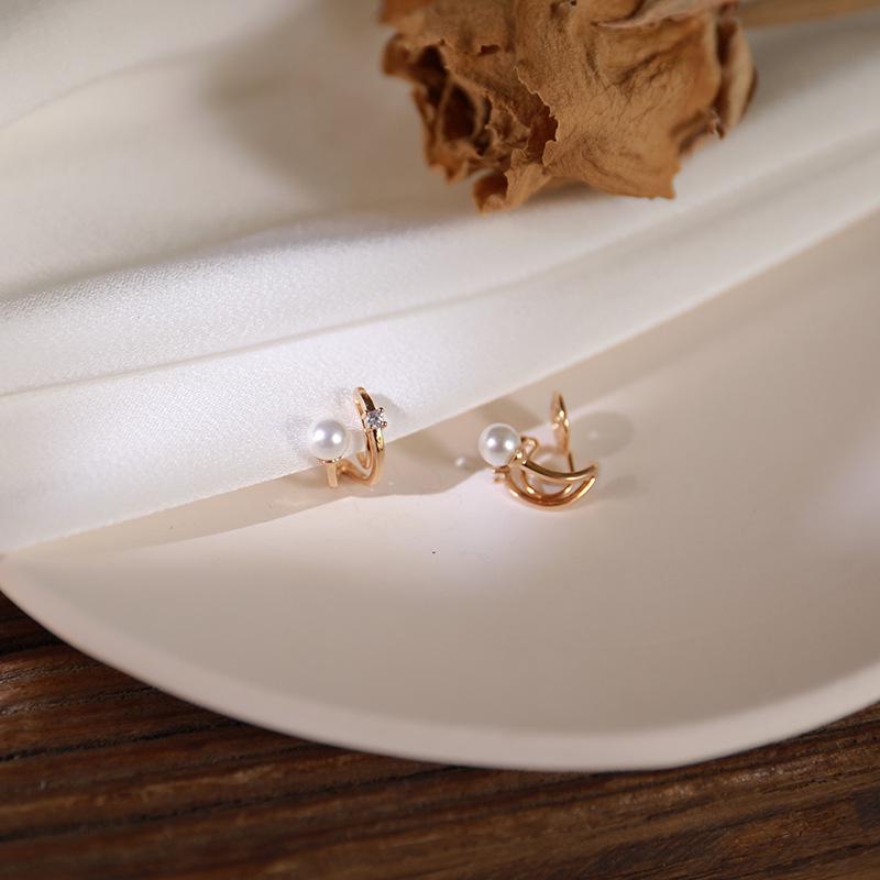 

2025 Роскошные серебряные серьги с жемчугом S925 для женщин – летний стиль класса люкс