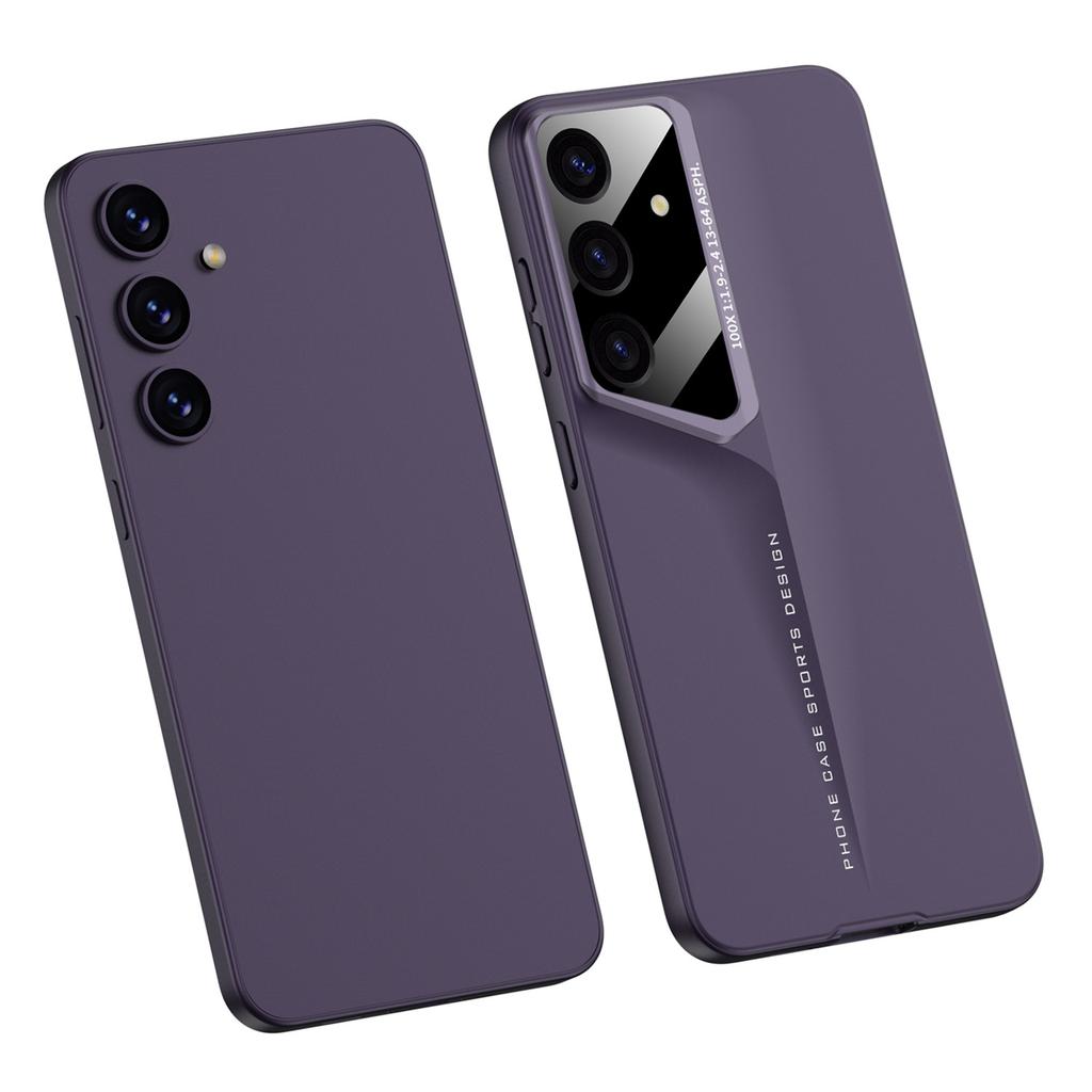 Suitable for Samsung S24EF Ultra thin Matte Mobile Phone Case S24EF Fine Hole Anti Fall Protective Case Solid Color Matte Simple Style