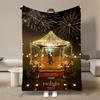 Warm Soft Classic Movie T-Twilight  Print Blanket Fluffy Children and Adults Sofa Plush Bedspread Throw Blanket for Sofa Bed