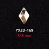 1440 Glas Diamanten mit flachem Boden Gold Champagner Speziell geformte Nageldiamanten DIY Tragematerial für Nägel Nagel Speziell geformte Diamanten Zubehör