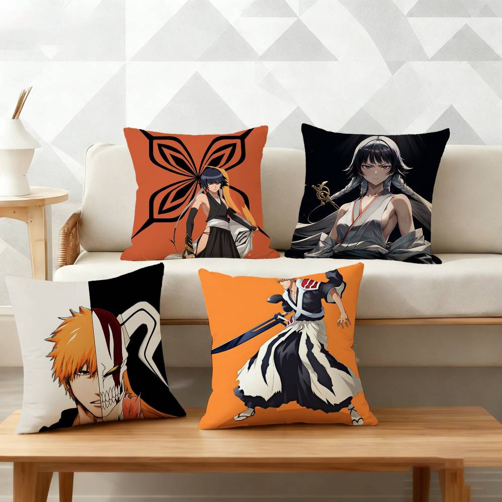 Bleach Anime Pillow Case Cushion Cover Throw Pillow Case For Car Sofa