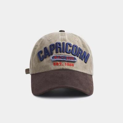 Washed Aged Patchwork Baseball Caps for Men and Women In Korean Style  Versatile and Trendy Casual Baseball Caps