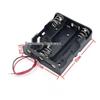 21700 Battery Holder for 1-4 Lithium Cells, Series/Parallel Configuration with Wires, Supports 2, 3, or 4 Cells at 3.7V.