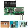 315MHz/433MHz Superheterodyne RF Receiver Module 3.3V-5.5V RF Wireless Module DIY Remote Module with Antenna for Arduino UNO