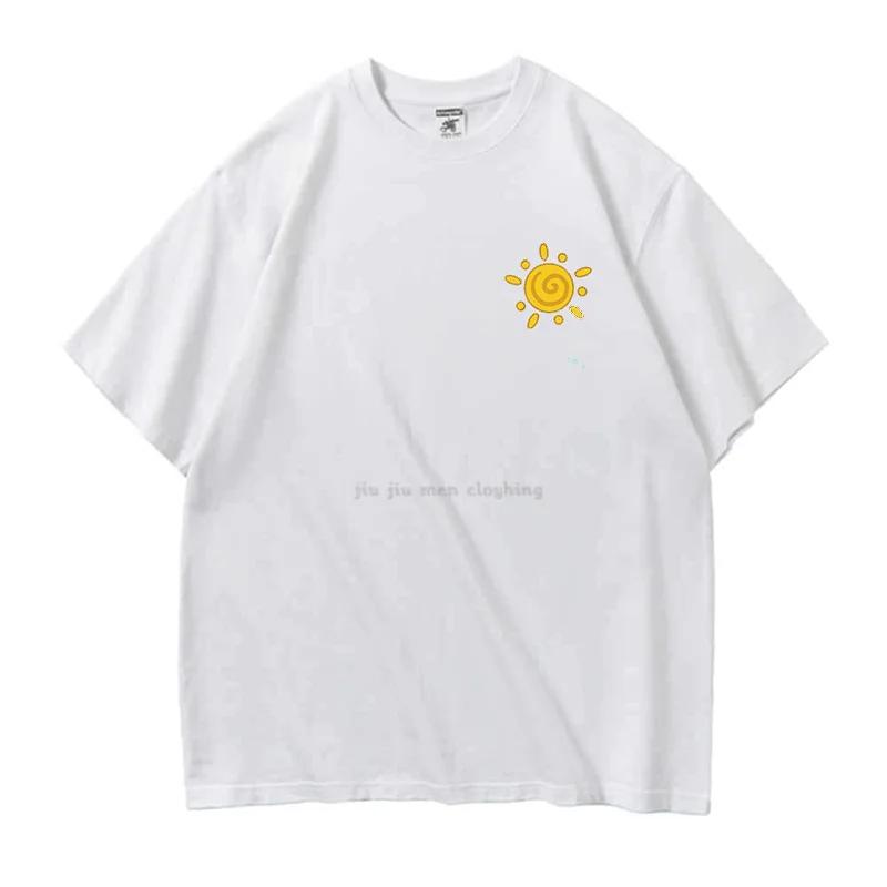 Sun Graphic Men Women T-Shirts Happy Every Day Sunshine Summer Harajuku Short Sleeve tshirts Simple Inside Good Mood Gifts Tees
