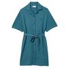 Womens/Ladies Cotton Linen Shirt Dress