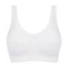 Wireless Padded Bra for Women Seamless Comfort Stretch Fabric Soft Support Vest Style Bra with Removable Pads No Underwire