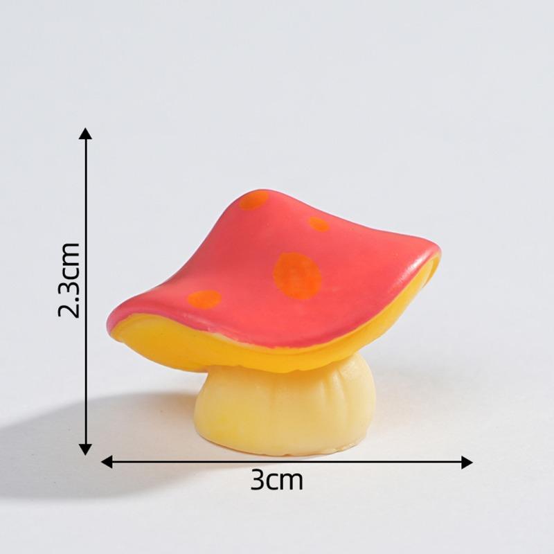 Moss Micro-landscape Simulation Forest Large Mushroom Garden Landscaping Decoration Accessories Mini Small Ornaments