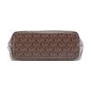Michael Kors Eliza Series Monogram Leather Tote Bag Women Tote Bags Dark-Brown 30S3GZAT0V-BRN-ACORN