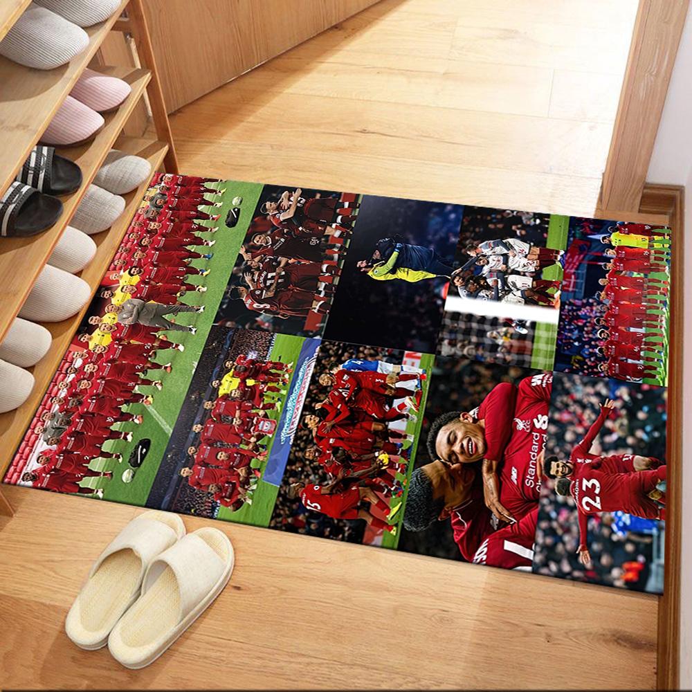 Liverpool Football Club Carpet Design For Balcony Entryway Dining Room Living Rooms Antislip Rug Decorate Offices