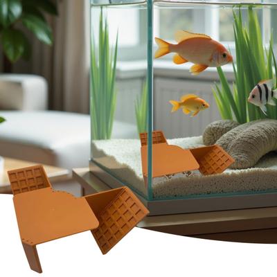 Hermit Crab Tank Tunnel Under Gravel Hermit Crab Cave Corner with Climbing Tunnel Safe Habitat Climbing Toy Tunnel for Pet Crab Fish Tank Aquarium