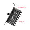 7/8-Channel Cooling Fan Hub Speed Controller Cable Splitter 3Pin 4Pin Power Supply Sata Charging Radiator for PC Temperature