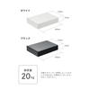 CB Japan Kitchen Storage Appliance Rack with Drawers, Black, 20kg Weight Capacity, Pot Stand (mlte PS) Black