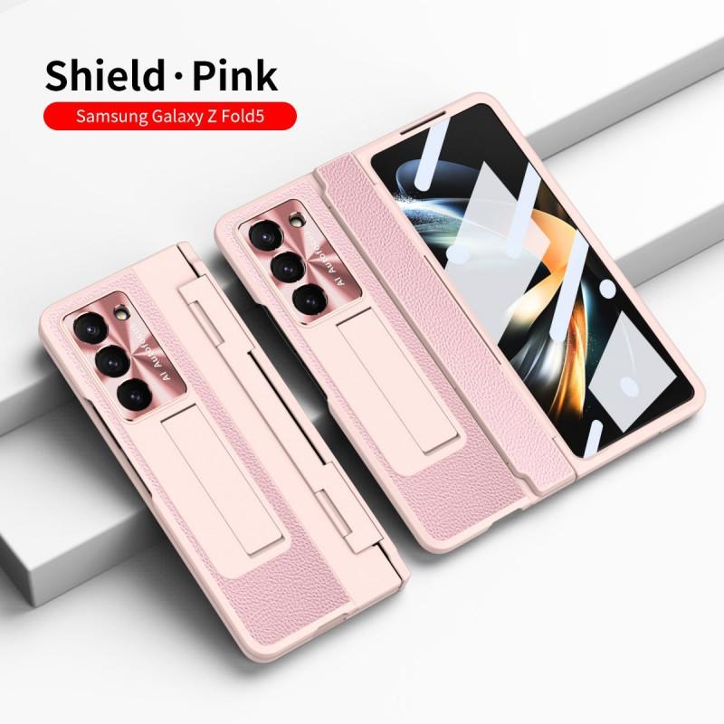 Premium Leather Case Galaxy Z Fold 7 / 6 8 With Pen Slot Full Coverage Shockproof Protection Hidden