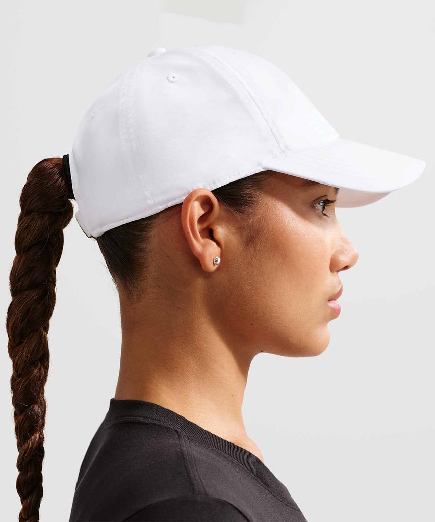 Nike Dri-Fit Club Unstructured Metal Swoosh Cap - White:Metallic Gold / Fb5372-101