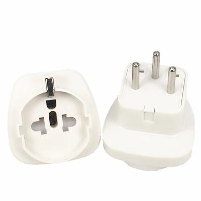 Reiseadapter Israel nach US/Italien/Brasilien/Schuko Universal Elektrosteckeradapter 0V 10A