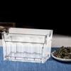 Acrylic Sugar Packet Holder Bag Storage Container Dish Display Sachets Tissue Tea Bowl