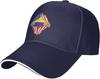 Torn Colombia Flag American Stars Stripes Baseball Cap Unisex Polyester Outdoor Golf Adjustable Sun Hat