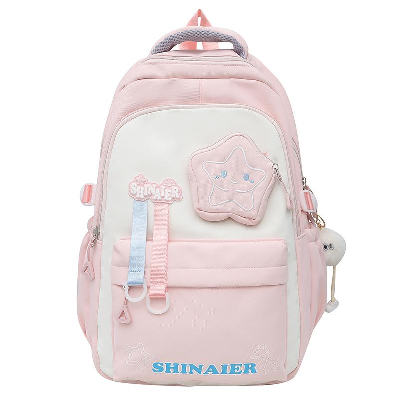 Schoolbags Children Elementary School Girls Junior High School Students High Value Ins Style Two Piece Backpack