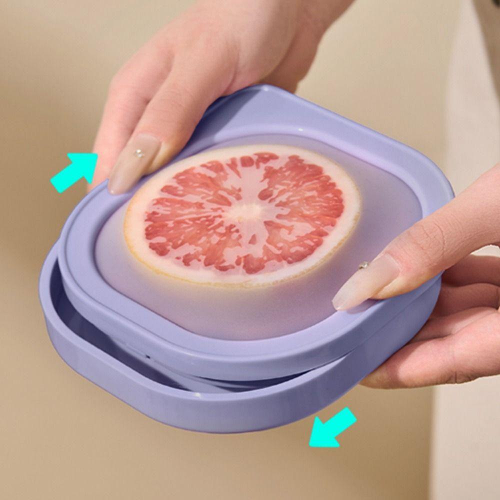 Keep Fresh Food Storage Box Sealed Vegetable Storage Container  Lemon Halved Storage