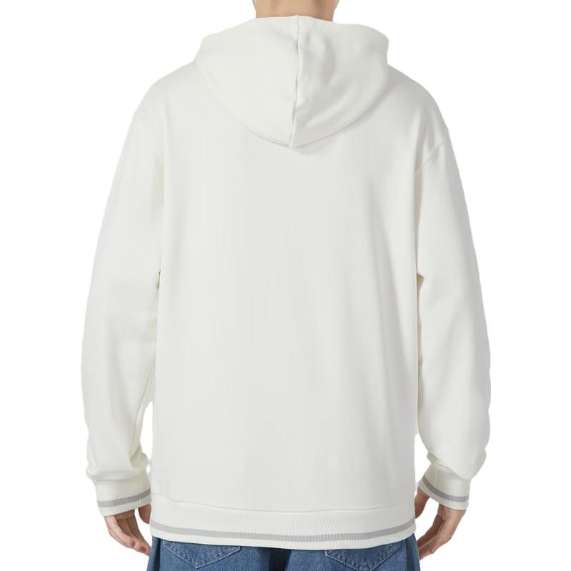 Puma Letter Print Casual Sports Hooded Breathable Pullover Sweatshirt Men Sweatshirt White 678419-65