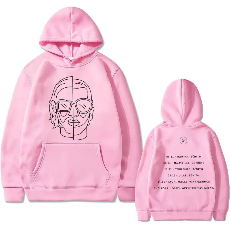 Rapper Le Monde Chico Album PNL Art Aesthetic Hoodie Unisex Vintage Oversized Sweatshirt Mens French Rap Band Hooded Pullover