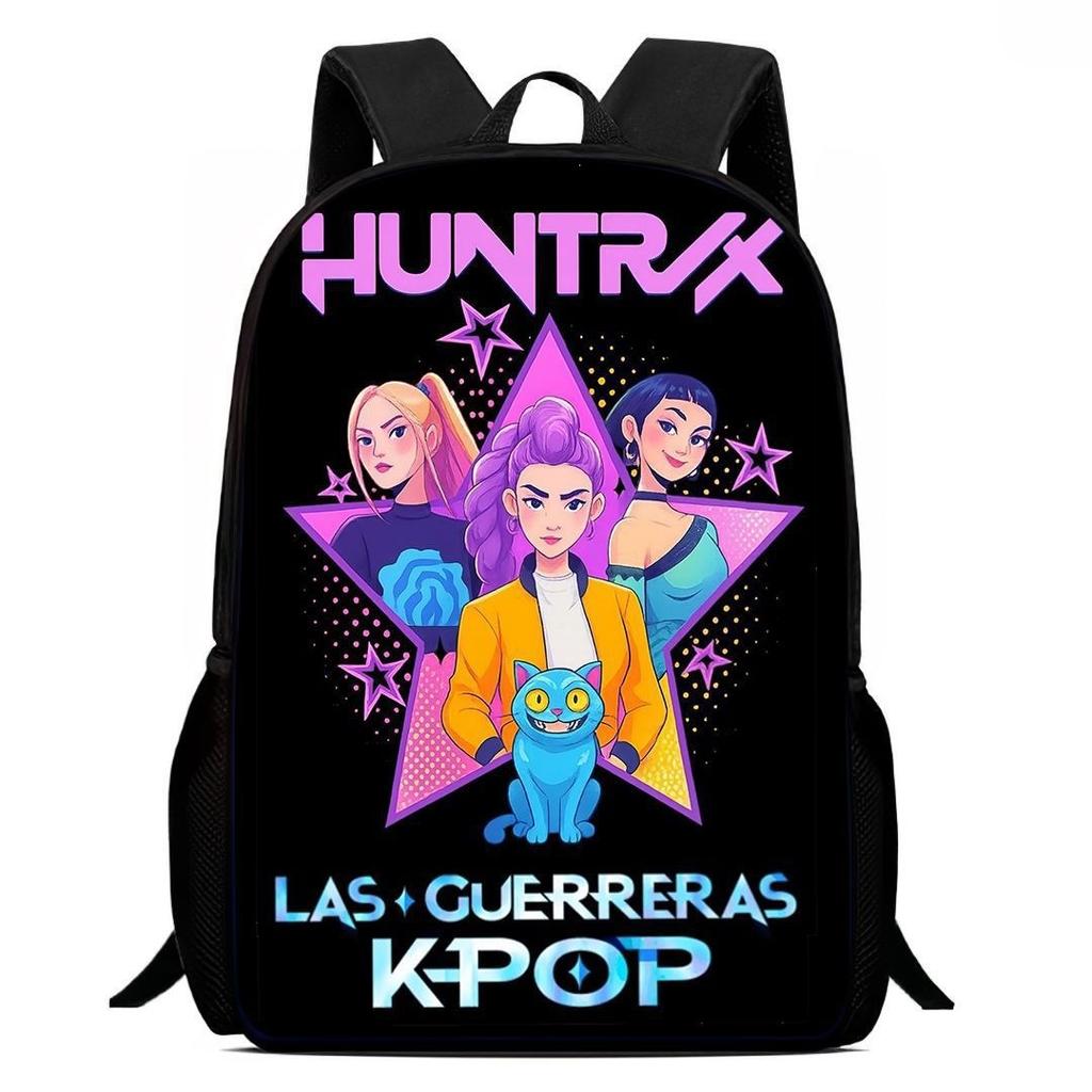 Kpop Witch Hunter School Bag 3D Digital Printing Backpack Children'S Cartoon Backpack