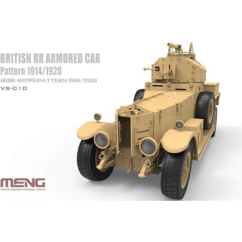 Meng Model 1/35 British RR Armoured Car 1914/1920 Model Plastic Model MVS010