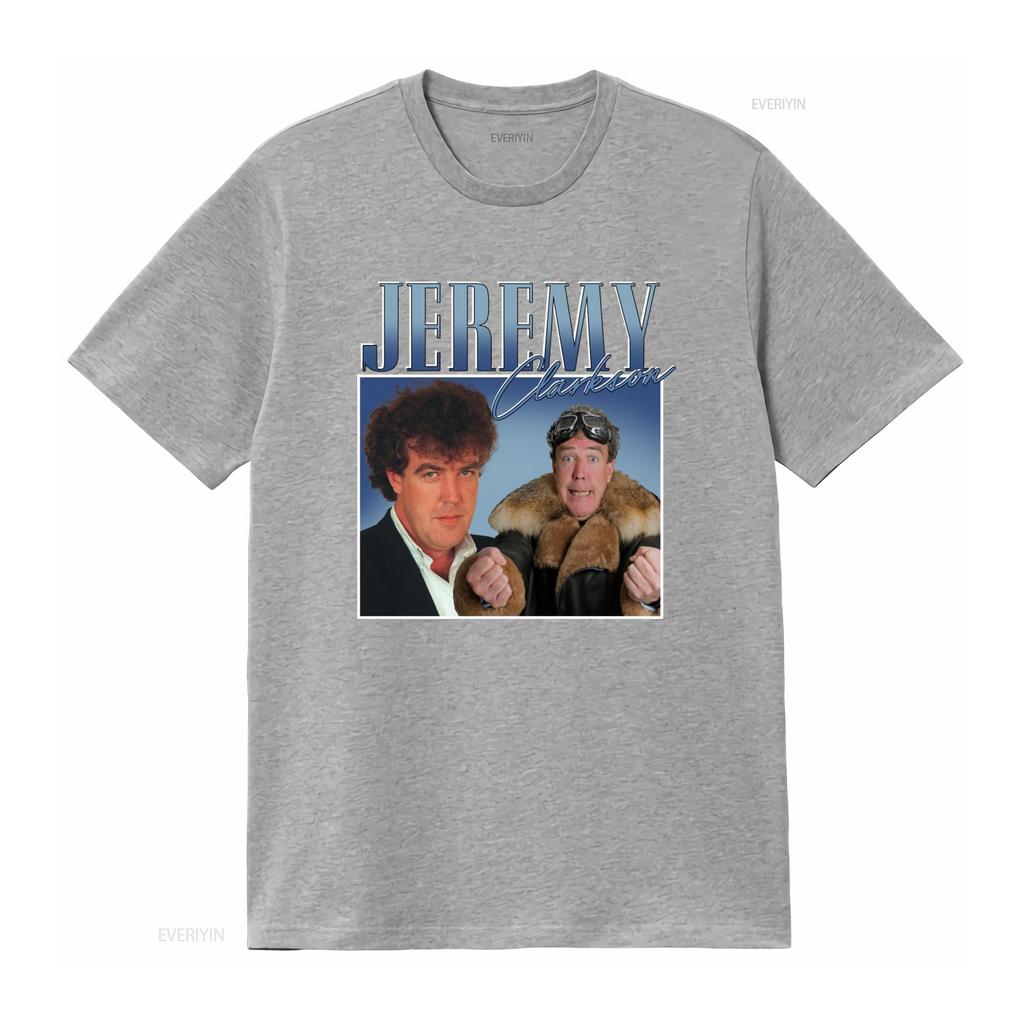 Jeremy Clarkson Appreciation T-Shirt Stilvolles Design für Autoenthusiasten vintage gewaschen Vielseitig Unisex Weich Atmungsaktiv mode