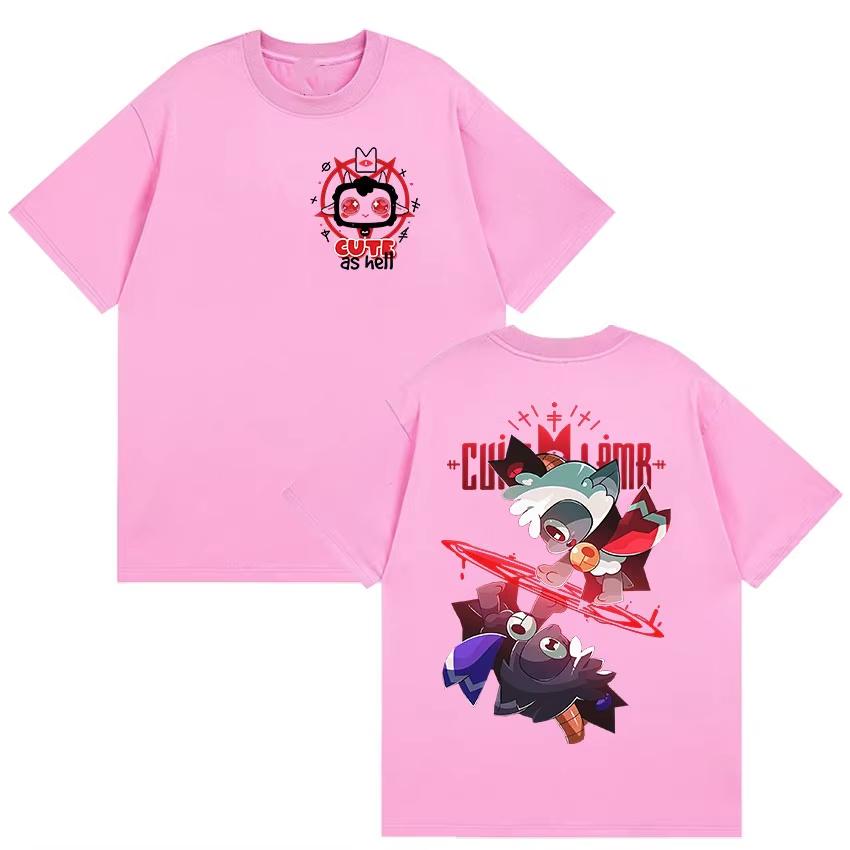 2026 Game Cult of The Lamb Graphic T Shirt Unisex Womens Vintage Harajuku Clothing Tshirts Casual Pure Cotton Vintage Tshirt