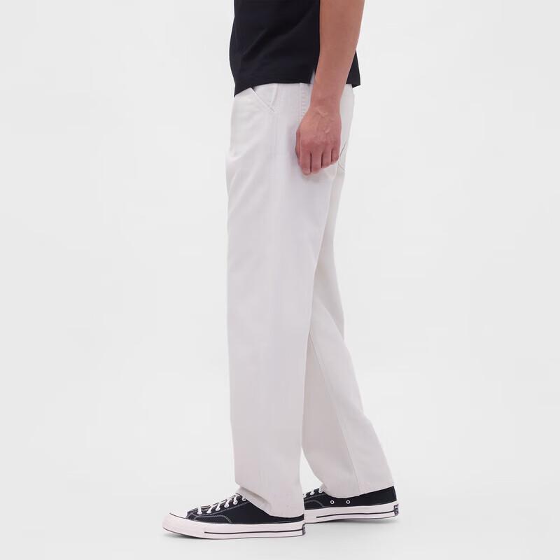 Gap Men's Loose Fit Cotton Curved Casual Pants