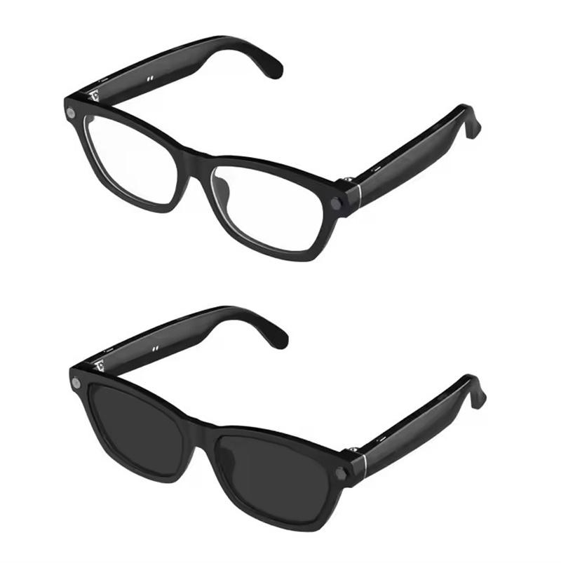 W610 Smart Glasses with Camera 8 Million Pixels Wi-Fi Touch Control Dual-microphone Noise Reduction AI Translation Sunglasses