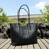 New leather women's bags, cowhide fashion shoulder bags, daily commuting bags, simple wind and large-capacity woven mother and child bags