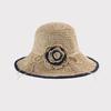 Summer Hat Women Flower Sun Hat Foldable Wide Brim Sunshade Outdoor Sunhat Traveling Vacation Korean Sunscreen Beach Accessories