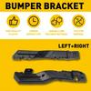 For 2009- Dodge Journey Pair Front Bumper Bracket Support Left & Right Side