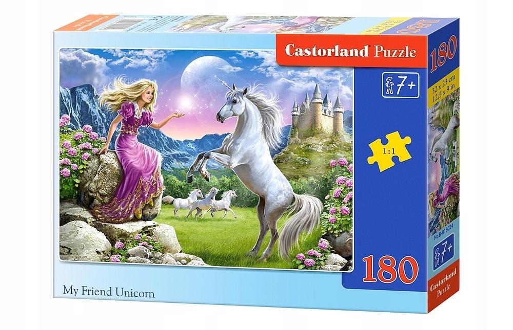 Puzzle 180 pieces B-018024 My Friend Unicorn