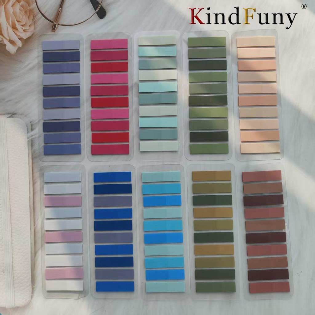 2000Pcs Sticky Notes Index Tabs Page Book Markers, Transparent Label Stickers for Page Marking Classify File