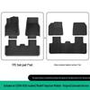 Eco-Friendly TPE Car Floor Mats for 2019-2025 Tesla Model Y, Left/Right Drive.