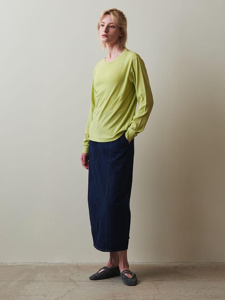 Beauty Youth United Arrows Steven Alan Cotton Long Sleeve Pullover 82122220424 6100 FREE & LIME(61)