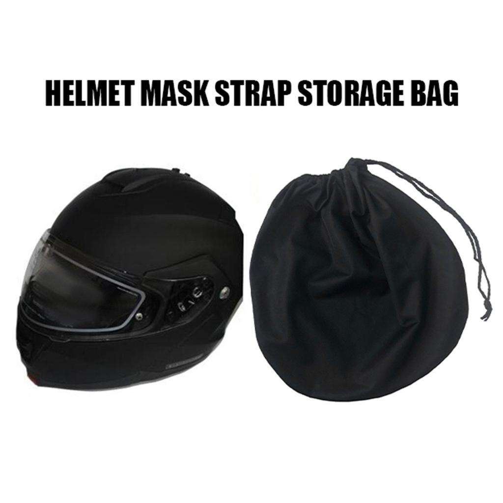 Helmet Bag Welding Mask Hood Storage Carrying Bag for Riding Bicycle Sports Universal Tool Cloth with Locking Drawstring