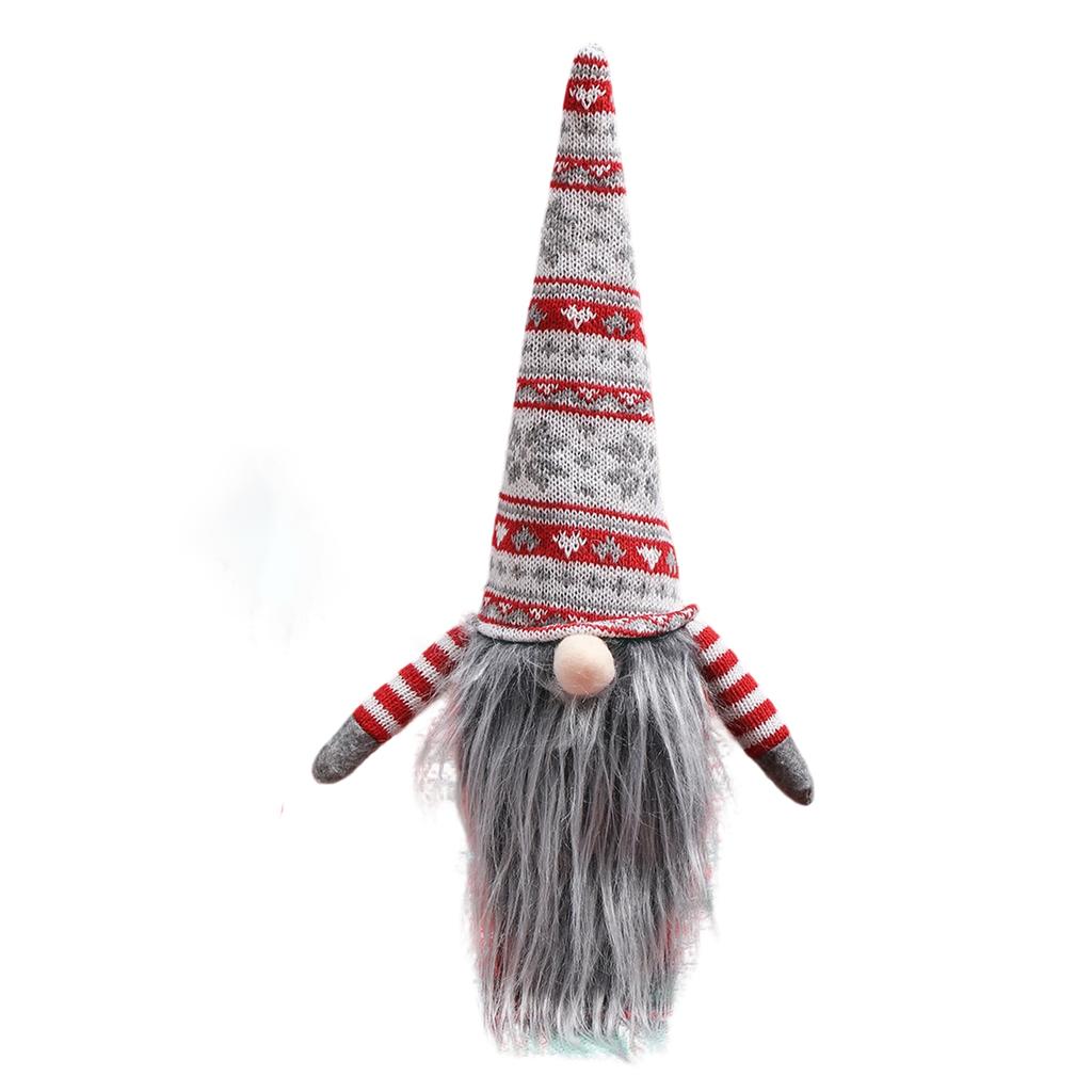 Christmas Wine Bottle Cap European And American Style Knitted Cap Wine Bottle Cover Home Holiday Decorations Window Party Dress Up