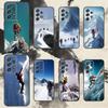 S-Snow Mountain C-Climbing Phone Case For Samsung S25,S24,S21,S22,S23,S30,Ultra,S20,Plus,Fe,Note,10,9,5G Black Cover
