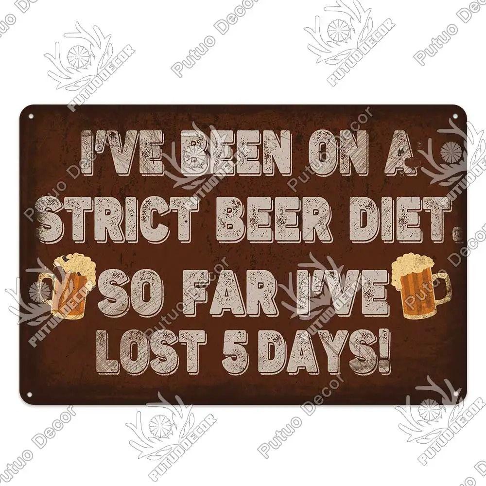 Beer Varieties Poster 20x30cm, Brewery Wall Art Chart