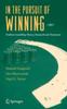 Libro In the Pursuit of Winning : Problem Gambling Theory, Research and Treatment