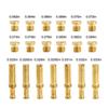 19-piece/set Carb Main Nozzle Set Main Intermediate Jet Set Easy Assemble Brass Compatible-for EVO- TC- V-Twin Durable