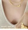 European Double Layer Heart Necklace for Women - Trendy Spicy Girl Clavicle Chain